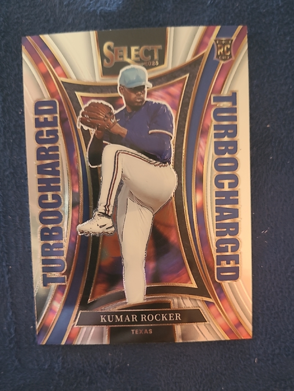 Select Turbocharged Kumar Rocker Baseball Card - 2025 Select